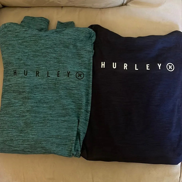 NEW!! Hurley Men's Lightweight Athletic Fit Performance Hoody Variety - Picture 2 of 11